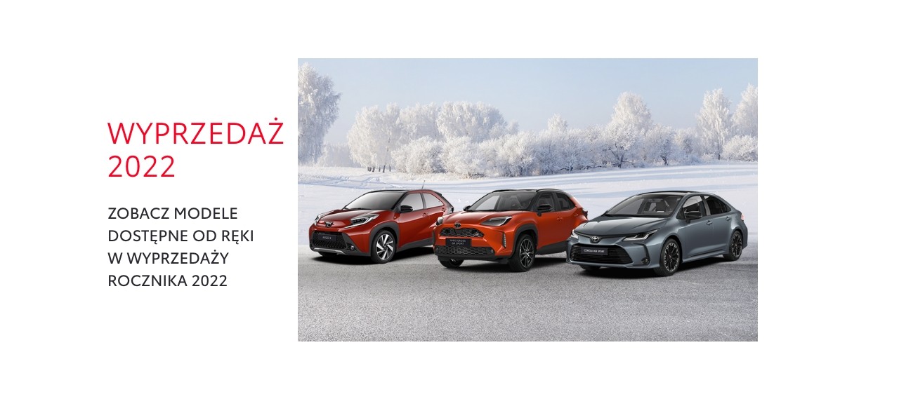 Toyota Wyprzedaż 2022